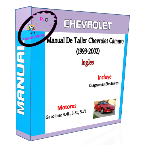 Manual De Taller Chevrolet Camaro (1993-2002) Ingles