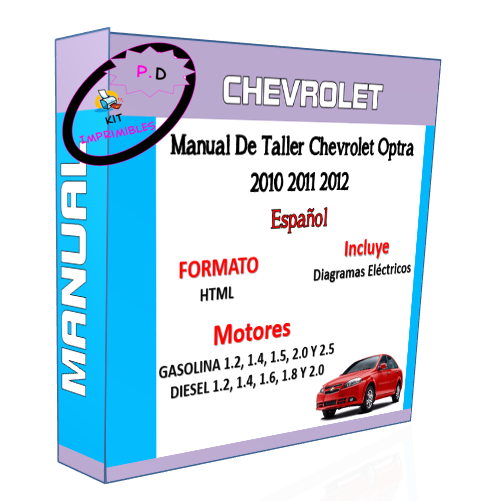 Manual De Taller Chevrolet Optra 2010 2011 2012 Español