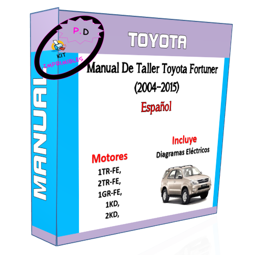 Manual De Taller Toyota Fortuner (2004–2015) Español