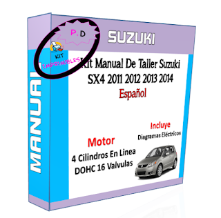 Manual De Taller Suzuki Sx4 2011 2012 2013 2014 Español