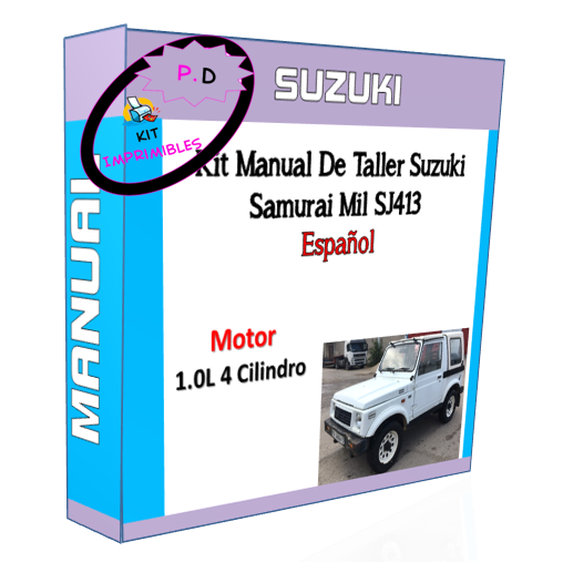 Manual De Taller Suzuki Samurai Mil Sj413 Español