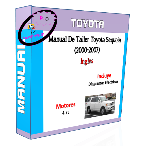 Manual De Taller Toyota Sequoia (2000-2007) Ingles