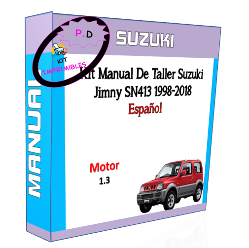 Manual De Taller Suzuki Jimny Sn413 1998-2018 Español