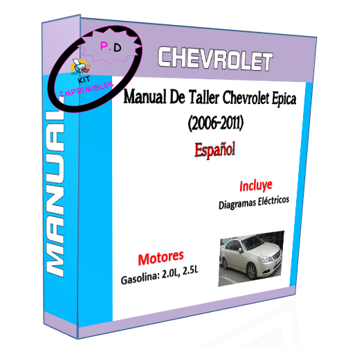 Manual De Taller Chevrolet Epica (2006-2011) En Español