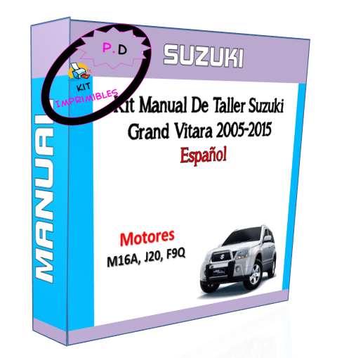 Manual De Taller Suzuki Grand Vitara 2005-2015 Español