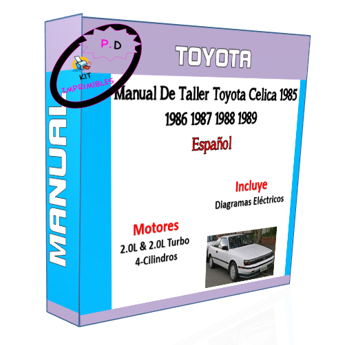 Manual De Taller Toyota Celica 1985 1986 1987 1988 1989 Esp.