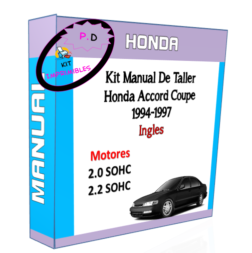 Manual De Taller Honda Accord Coupe 1994-1997