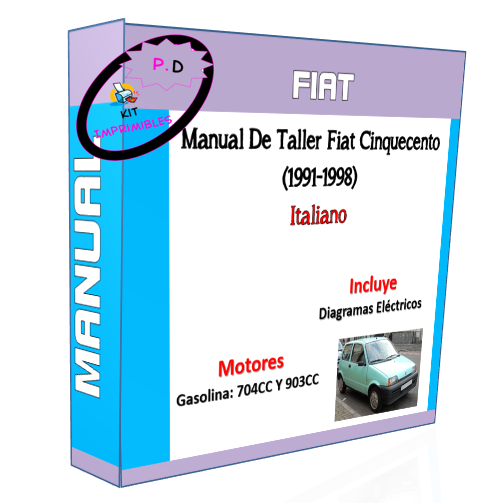 Manual De Taller Fiat Cinquecento (1991-1998) Italiano