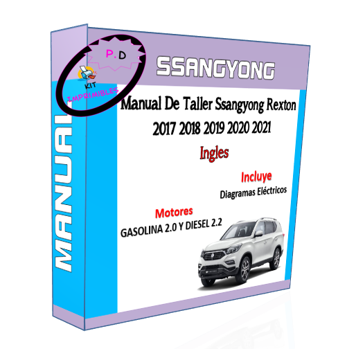 Manual De Taller Ssangyong Rexton 2017 2018 2019 2020 2021