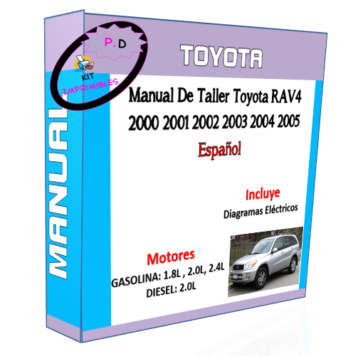 Manual De Taller Toyota RAV4 2000 2001 2002 2003 2004 2005