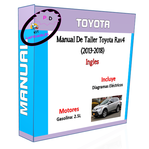 Manual De Taller Toyota Rav4 (2013-2018) Ingles