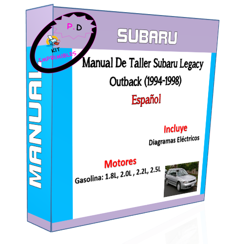 Manual De Taller Subaru Legacy Outback (1994-1998) Español