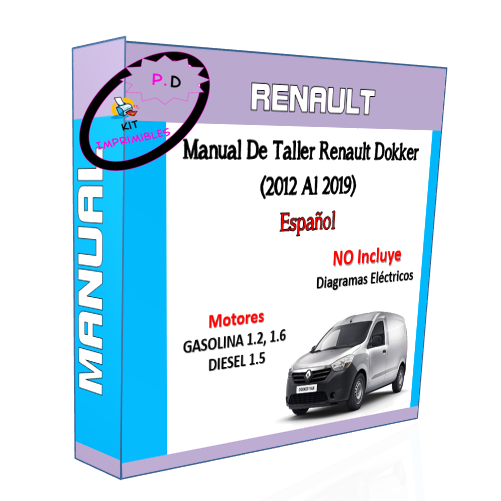 Manual De Taller Renault Dokker (2012 Al 2019) En Español