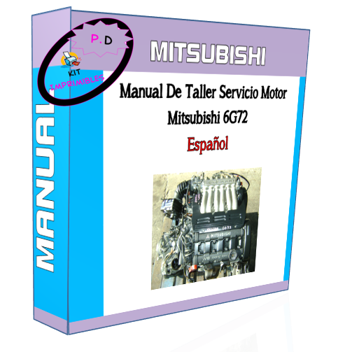 Manual De Taller Servicio Motor Mitsubishi 6G72 Español