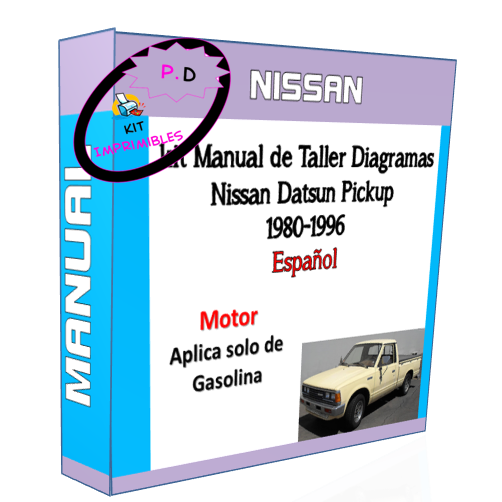 Manual De Taller Diagramas Nissan Datsun Pickup 1980-1996