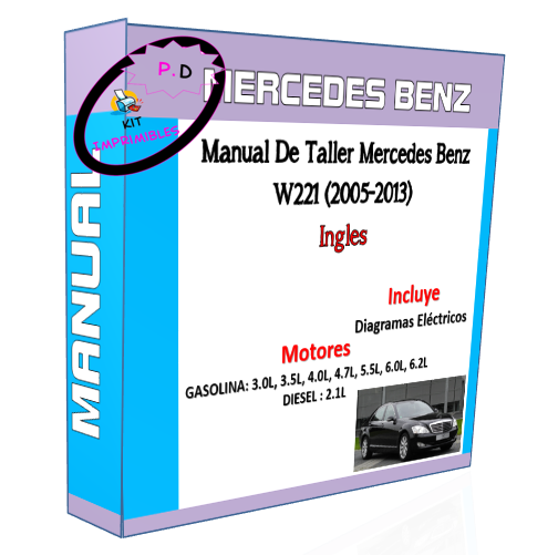 Manual De Taller Mercedes Benz W221 (2005-2013) Ingles