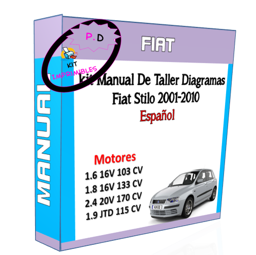 Manual De Taller Diagramas Fiat Stilo 2001-2010 Español