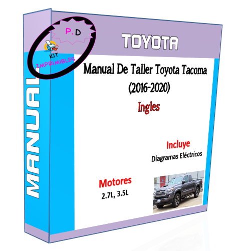 Manual De Taller Toyota Tacoma (2016-2020) Ingles