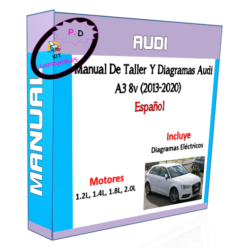 Manual De Taller Y Diagramas Audi A3 8v (2013-2020) Español