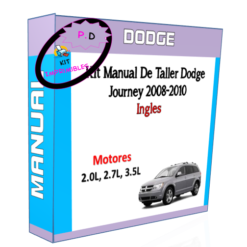 Manual De Taller Dodge Journey 2008 2009 2010 Ingles