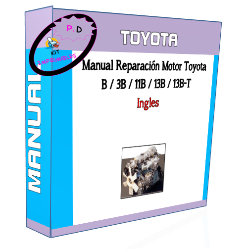 Manual Reparación Motor Toyota B / 3B / 11B / 13B / 13B-T