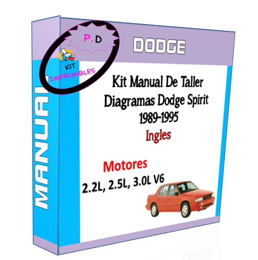 Manual De Taller Diagramas Dodge Spirit 1989-1995 Ingles