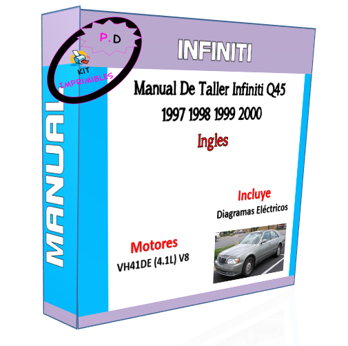 Manual De Taller Infiniti Q45 1997 1998 1999 2000 Ingles