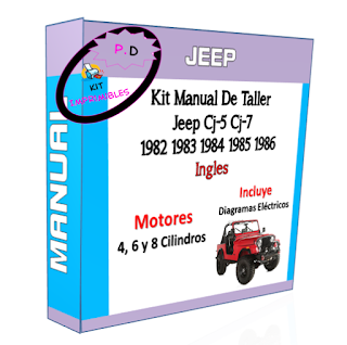 Manual De Taller Jeep Cj-5 Cj-7 1982 1983 1984 1985 1986