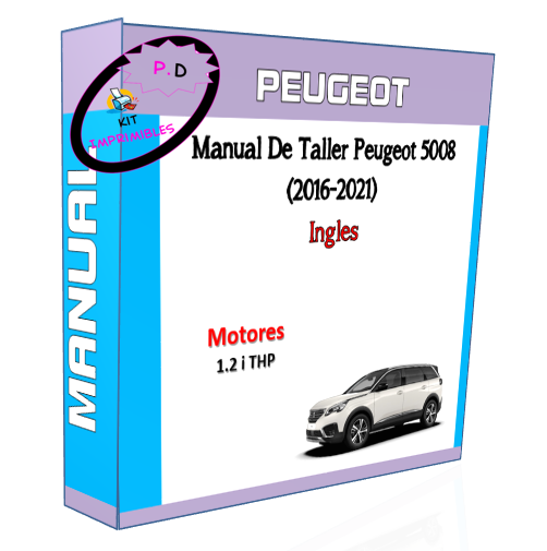 Manual De Taller Peugeot 5008 (2016-2021) Ingles