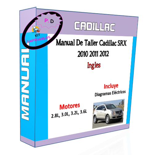 Manual De Taller Cadillac SRX 2010 2011 2012 Ingles