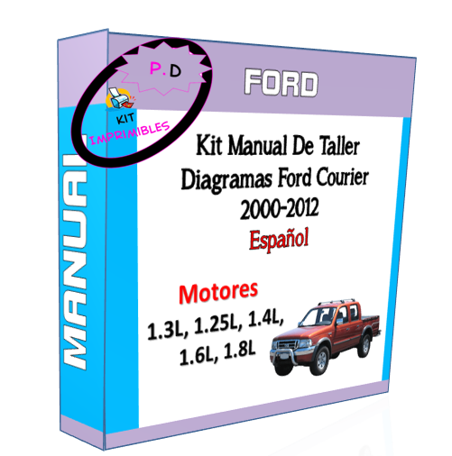 Manual De Taller Diagramas Ford Courier 2000-2012 Español