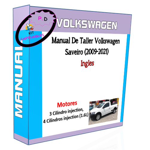 Manual De Taller Volkswagen Saveiro (2009-2021) Ingles