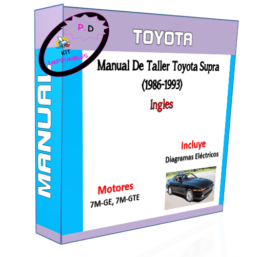 Manual De Taller Toyota Supra (1986-1993) Ingles