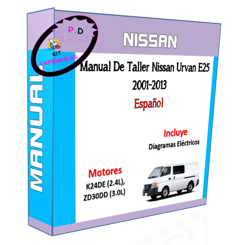 Manual De Taller Nissan Urvan E25 2001-2013 En Español