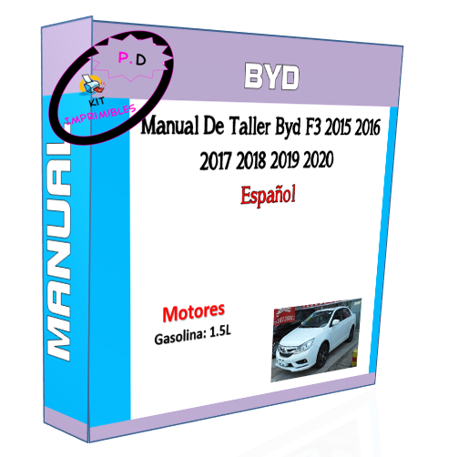 Manual De Taller Byd F3 2015 2016 2017 2018 2019 2020 Esp.