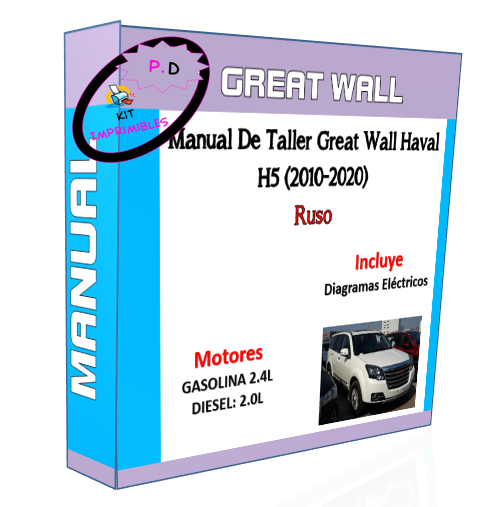 Manual De Taller Great Wall Haval H5 (2010-2020) Ruso