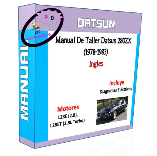 Manual De Taller Datsun 280ZX (1978-1983) Ingles