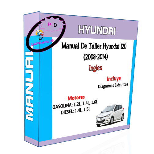 Manual De Taller Hyundai I20 (2008-2014) Ingles