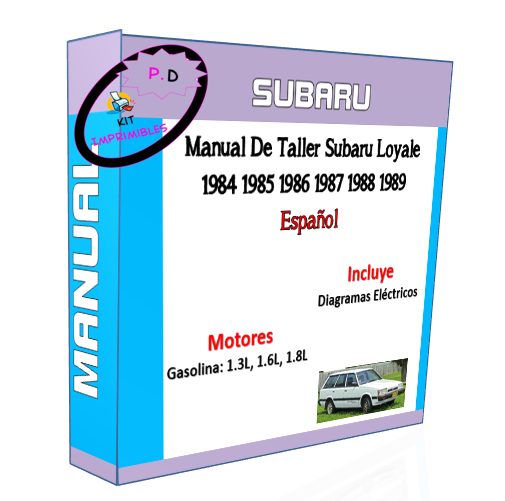 Manual De Taller Subaru Loyale 1984 1985 1986 1987 1988 1989