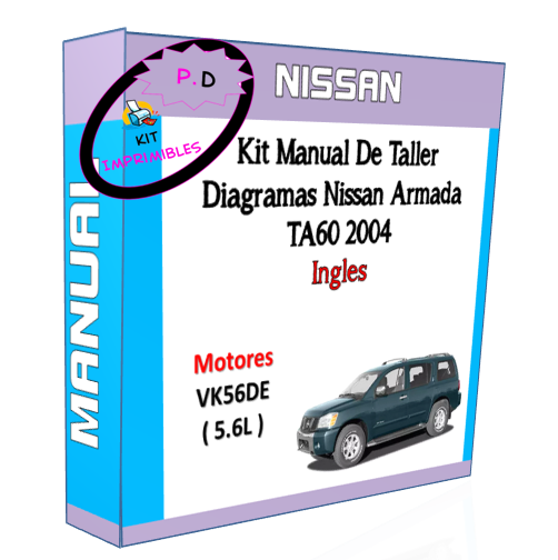 Manual De Taller Diagramas Nissan Armada Ta60 2004