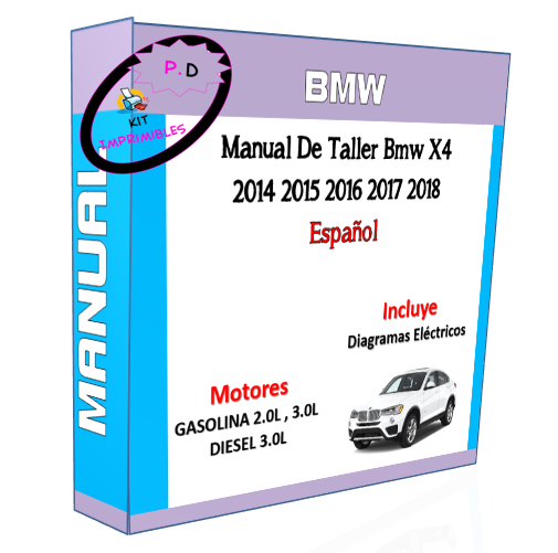 Manual De Taller Bmw X4 2014 2015 2016 2017 2018 Español