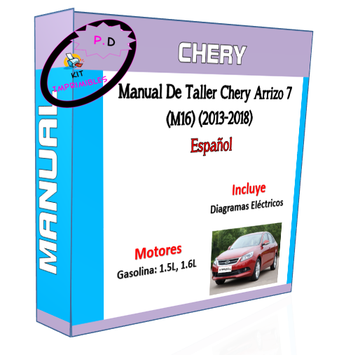 Manual De Taller Chery Arrizo 7 (M16) (2013-2018) Español