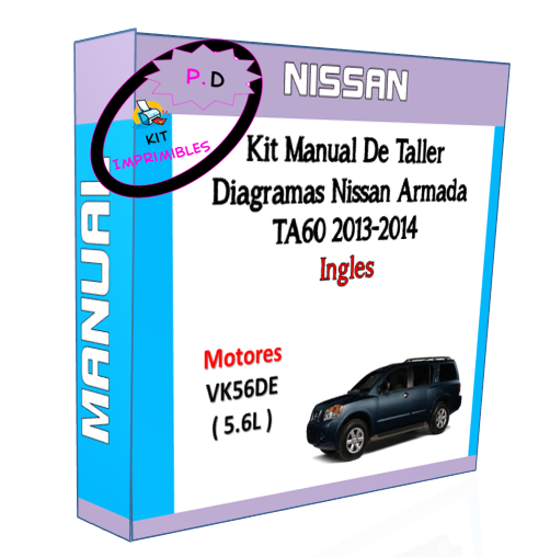 Manual De Taller Diagramas Nissan Armada Ta60 2013-2014