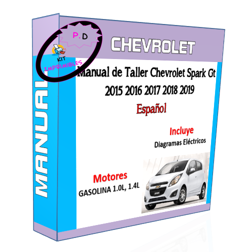 Manual de Taller Chevrolet Spark Gt 2015 2016 2017 2018 2019