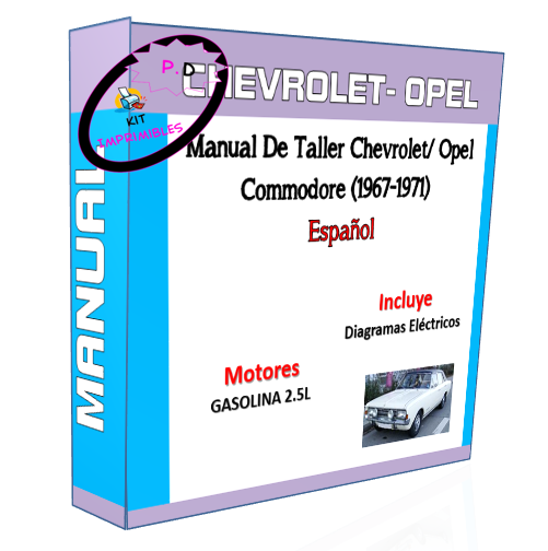 Manual De Taller Chevrolet/ Opel Commodore (1967-1971) Esp.