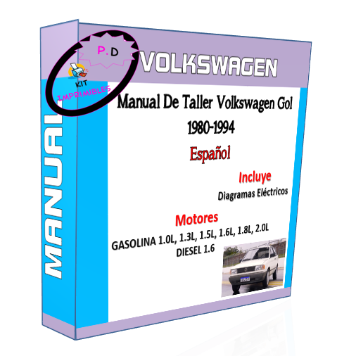 Manual De Taller Volkswagen Gol 1980-1994 En Español