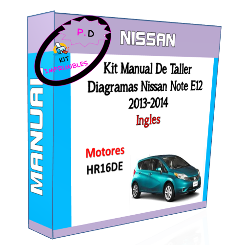 Manual De Taller Diagramas Nissan Note E12 2013-2014