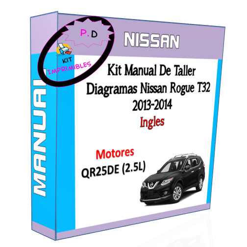 Manual De Taller Diagramas Nissan Rogue T32 2013-2014