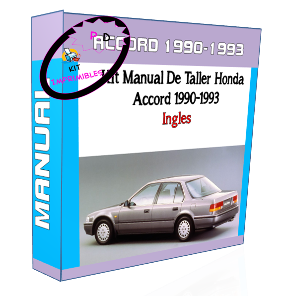 Manual De Taller Honda Accord (1990-1993) Ingles