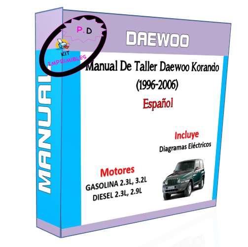 Manual De Taller Daewoo Korando (1996-2006) Español